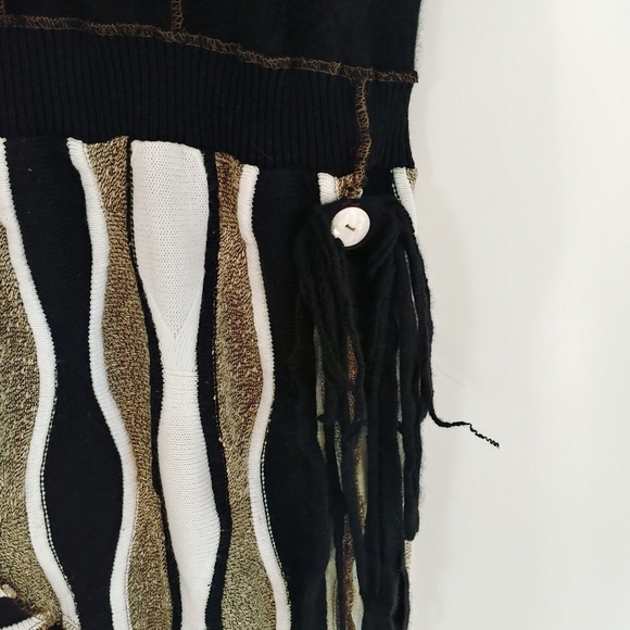 Handmade Cashmere artsy dress  M - Picture 3 of 6